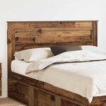 vidaXL Tête de lit Bois Ancien 140 cm Bois d'ingénierie
