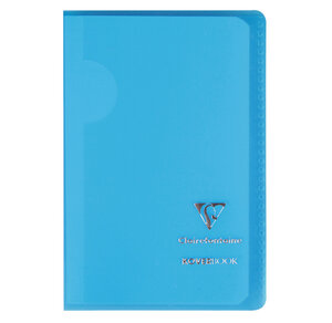Carnet Koverbook 9x14 cm Polypro 96 Pages 90g Q.5x5 Coloris Aléatoire CLAIREFONTAINE