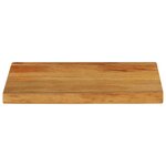 vidaXL Dessus de table à bord vivant 60x40x3 8 cm bois massif manguier