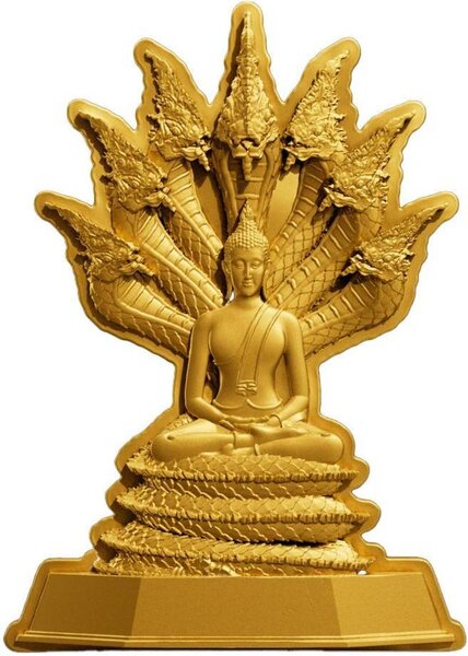 Pièce de monnaie en Argent 5000 Francs g 31.1 (1 oz) Millésime 2024 7 Days Buddha SATURDAY