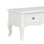 vidaXL Meuble TV Blanc 100 x 35 x 35 cm Bois