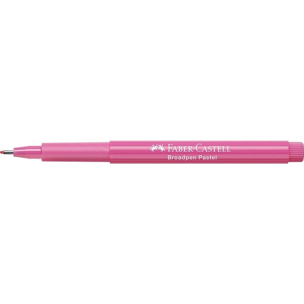 Feutre broadpen pastel 0 8mm rose pourpre faber-castell