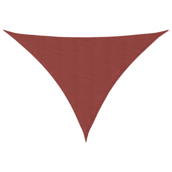 vidaXL Voile de parasol tissu oxford triangulaire 3 5x3 5x4 9 m