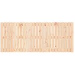 vidaXL Tête de lit murale 147x3x60 cm Bois massif de pin