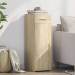 vidaXL Buffet chêne sonoma 30x42 5x93 cm bois d'ingénierie