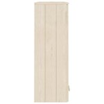 vidaXL Dessus de buffet HAMAR Marron miel 85x35x100 cm Bois de pin