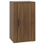vidaXL Buffet Chêne marron 40x33x70 cm Bois d'ingénierie
