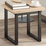vidaXL Dessus de table 40x40x2 5 cm carré bois de pin massif