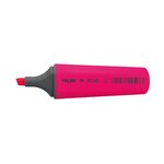 LOT de 12 Marqueur fluorescent Milan - Pointe biseautée 1 - 4 8 mm - Couleur rose