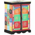 vidaXL Table console avec stockage Multicolore 50 x 30 x 75 cm