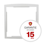 Cadre d'encastrement blanc 9010m