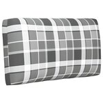 vidaXL Canapé palette 2 places et coussins Pin imprégné de marron miel