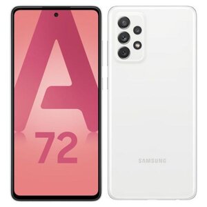 Samsung galaxy a72 dual sim - blanc - 128 go - parfait état