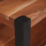 vidaXL Meubles et étagères de rangement pour médias avec tiroir Marron