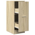 vidaXL Armoire d'apothicaire chêne sonoma 30x41x77 5cm bois ingénierie