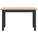 vidaXL Table basse Sonoma 60 x 30 x 36 cm Bois d'ingénierie