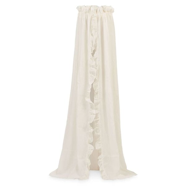 Jollein voile vintage 155 cm ivoire à volants