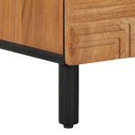 Meuble TV vidaXL 80x33 5x46 cm en bois d'acacia massif