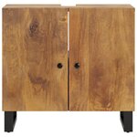 vidaXL Meuble d'évier 62x33x58 cm bois de manguier et d'ingénierie