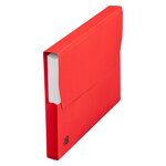 Chemise à soufflet oxford vip 25 x 32 cm rouge vif - paquet de 50