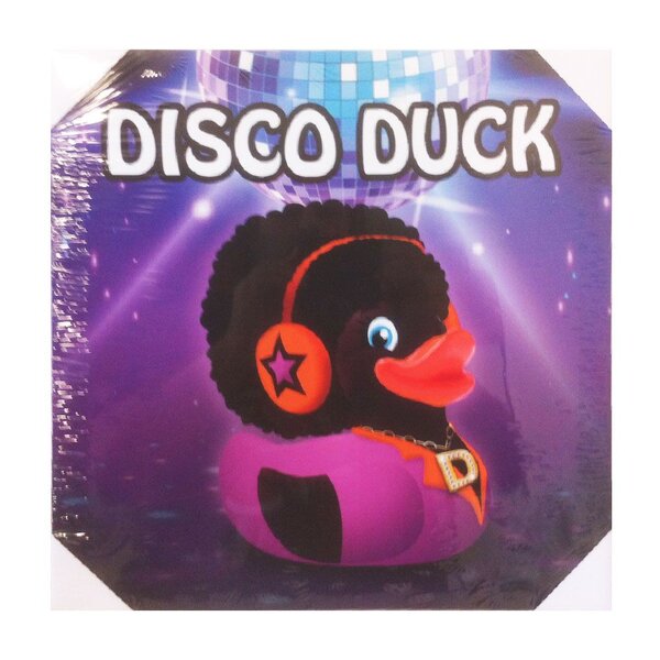 Cadre en toile canard disco