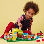 Lego 10980 duplo la plaque de construction verte  socle de base pour assemblage et exposition  jouet de construction pour enfants