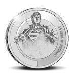 Médaille argent Superman