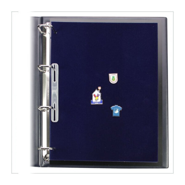 Feuillets rigides pour album pin's ou insignes SAFE.