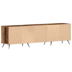 vidaXL Meuble TV Bois ancien 150 x 30 x 44.5 cm Bois d'ingénierie