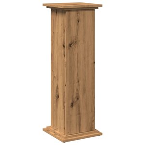 vidaXL Piédestal avec rangement chêne artisanal bois d'ingénierie