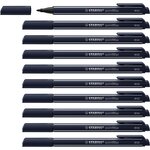 Stylo-feutre pointMax  gris bleu x 10 STABILO