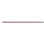 Blister 4 crayons graphite swano pastel HB bout gomme STABILO