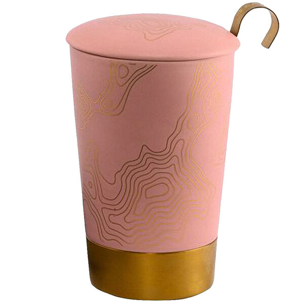 Tasse en porcelaine à double paroi avec infuseur - precious