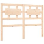 vidaXL Cadre de lit sans matelas 120x200 cm bois de pin massif