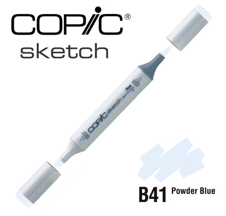 Marqueur à l'alcool Copic Sketch B41 Powder Blue
