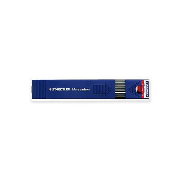 Etui de 12 Mines Mars Carbon 200 2 mm 2H STAEDTLER
