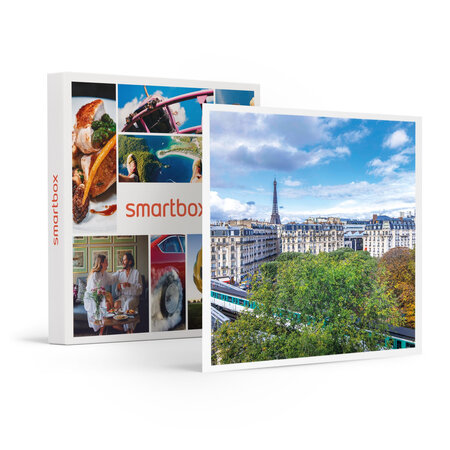 SMARTBOX - Coffret Cadeau Séjour luxueux à Paris avec vue imprenable sur la tour Eiffel -  Séjour