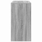 vidaXL Bureau Sonoma gris 100 x 40 x 76 cm Bois d'ingénierie