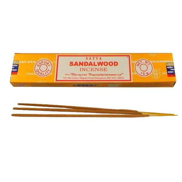 Encens nag champa sandalwood - 15 grammes environ 15 bâtonnets
