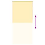 vidaXL Store enrouleur occultant jaune largeur du tissu 95 7 cm