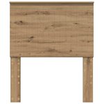 vidaXL Tête de lit Chêne artisanal 80 cm Bois d'ingénierie