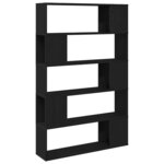 vidaXL Centre de divertissement Noir 100 x 24 x 155 cm