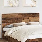vidaXL Tête de lit Bois Ancien 180 cm Bois d'ingénierie