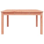 vidaXL Table de jardin 82 5x82 5x45 cm bois massif de douglas
