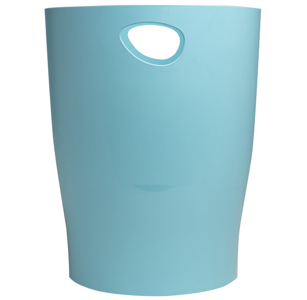 Corbeille à papier ecobin skandi - bleu givré - x 8 - exacompta
