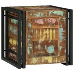 vidaXL Boîte de Rangement 40 x 40 x 40 cm Bois d'acacia massif