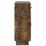 vidaXL Buffet Chêne fumé 66 x 34 5 x 90 cm Bois d'ingénierie