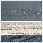 vidaXL Bâche de camping gris et orange 360x294 cm imperméable