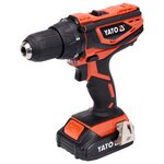 Yato perceuse avec batterie li-ion 2 0ah 18v 40nm