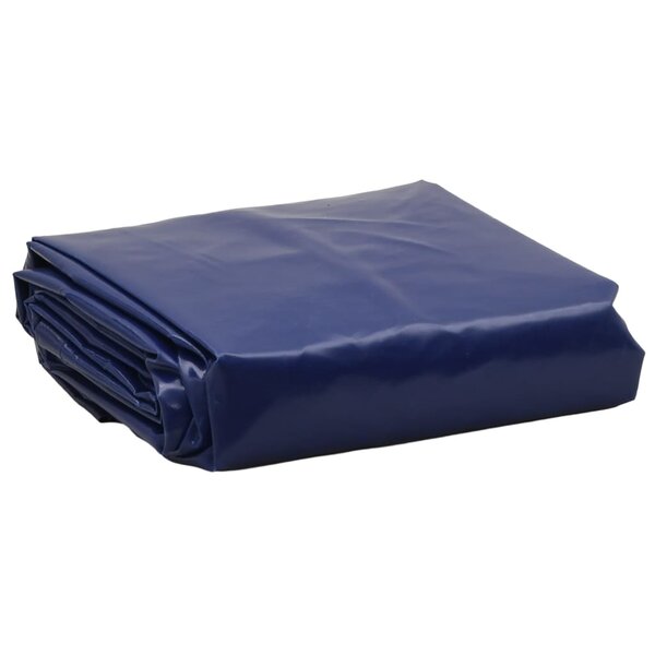 vidaXL Bâche bleu Ø 4 m 650 g/m²
